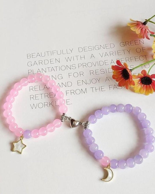 Magical Bloom Duo Bracelet💜💖