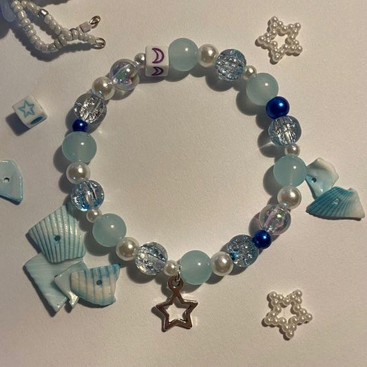 ✨ Elegant Blue Mist Bracelet💎💙