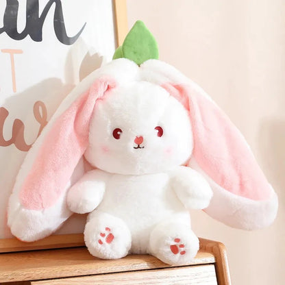 Strawberry Bunny | Pink &amp; Orange | Scented|25cm,35cm &amp; 45c
