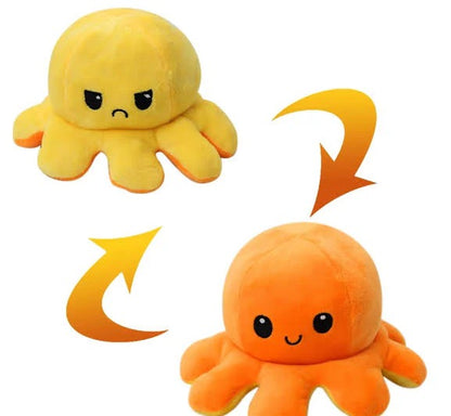 Reversible Octopus | Yellow-Orange